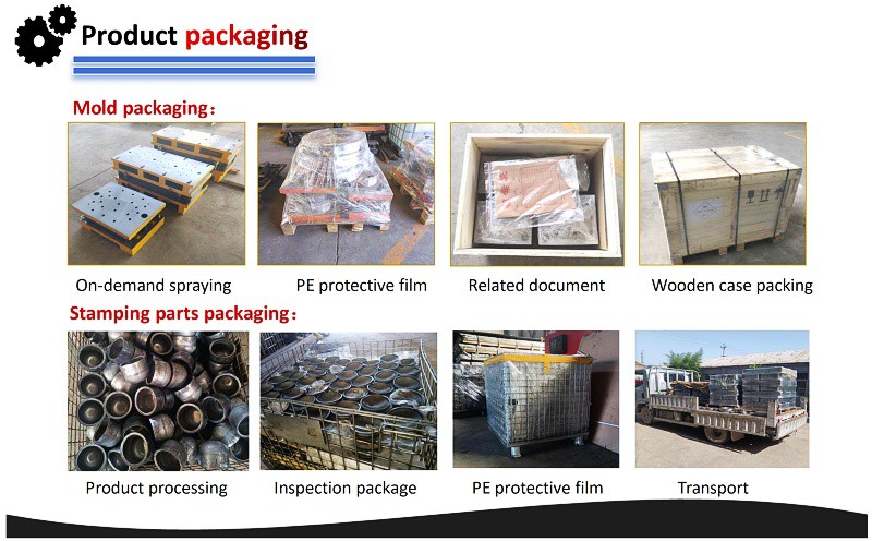 Stamping mold and stamping parts packaging diagram